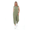 24005 - Big Size Khaki Overalls