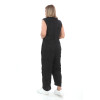 24005 - Big Size Black Overalls