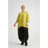 24006 Big Size Lemon Blouse