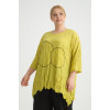 24006 Big Size Lemon Blouse