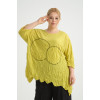 24006 Big Size Lemon Blouse