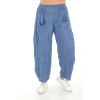 24009 Big Size Indigo Trousers