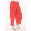 24009 Big Size Red Trousers