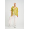 24074 Big Size Lemon Blouse