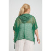 24074 Big Size Green Blouse