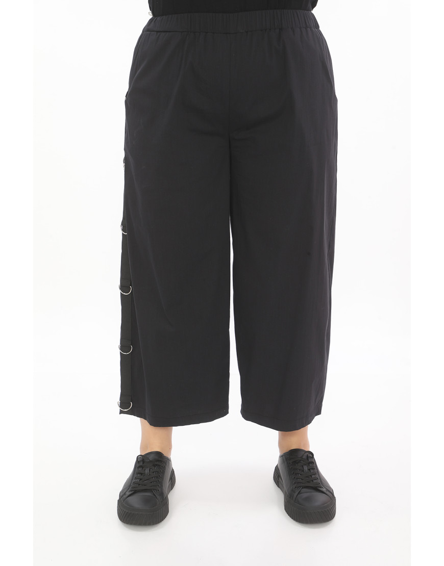 24142 Big Size Black Trousers