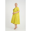 24218 Big  Size Lemon Dress