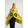 24224  Big Size Lemon Waistcoat