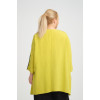 24227  Big Size Lemon Blouse