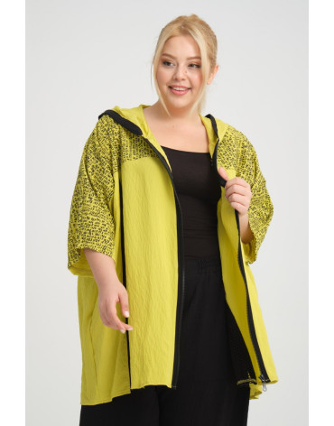 24233  Big Size Lemon Jacket