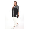 24233  Big Size Black Jacket