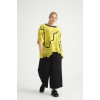 24237 Big Size Lemon Blouse