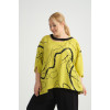 24237 Big Size Lemon Blouse