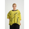 24237 Big Size Lemon Blouse