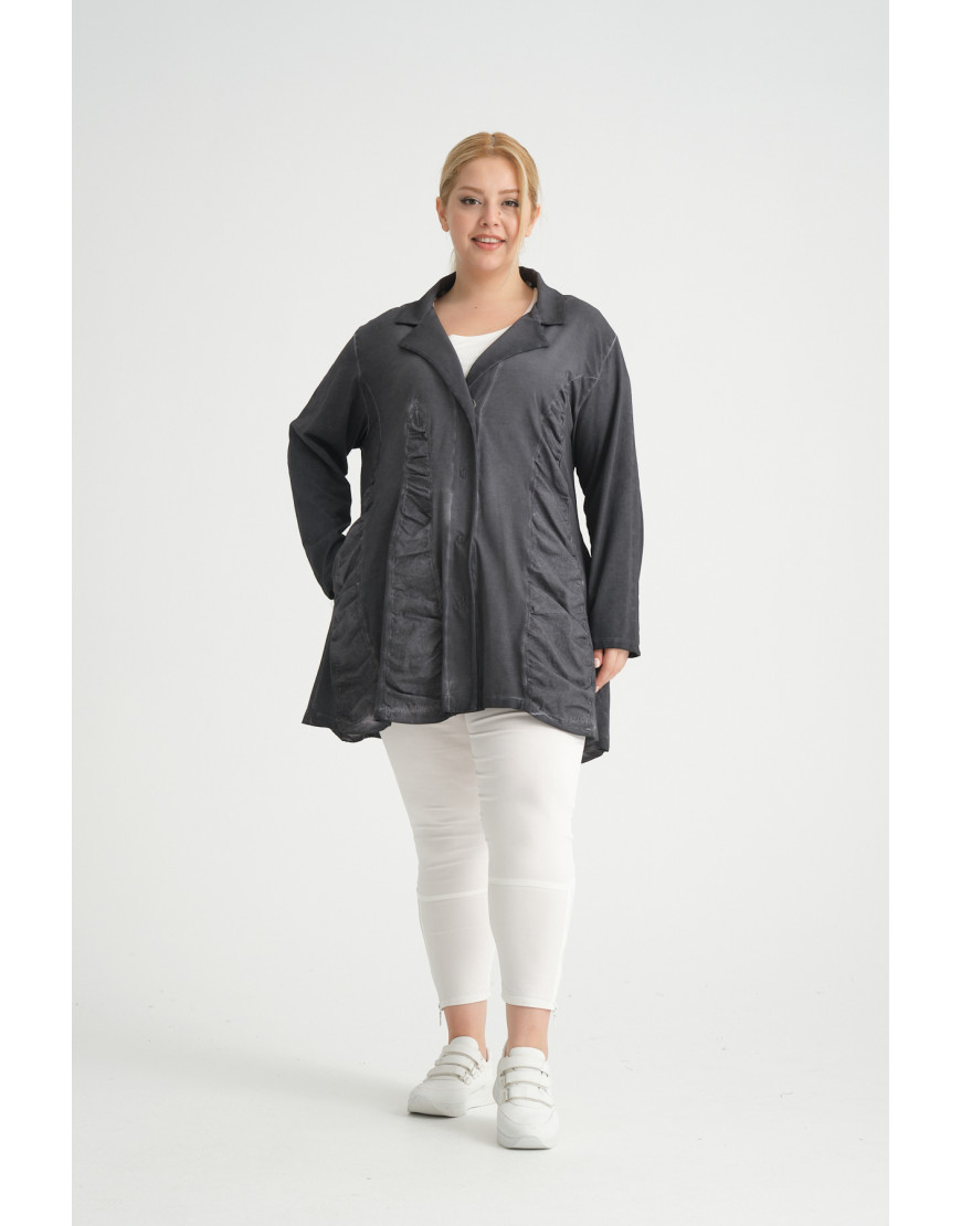 24246  Big Size Anthracite Jacket