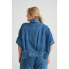 24259  Big Size Blue Jacket