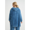 24260  Big Size Blue Jacket