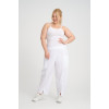 24279  Big Size Ekru Trousers