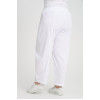 24279  Big Size Ekru Trousers