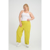 24279  Big Size Lemon Trousers