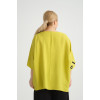 24294  Big Size Lemon Blouse