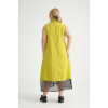 24295  Big Size Lemon Dress