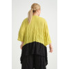 24316  Big Size Lemon Blouse