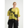 24316  Big Size Lemon Blouse