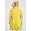 24319  Big Size Lemon Blouse